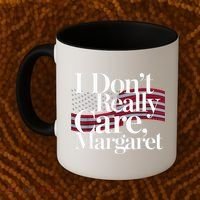 I DonT Really Care Margaret Minimalist Coffee Mug thumb 2