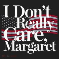I DonT Really Care Margaret Minimalist Tumbler thumb 3