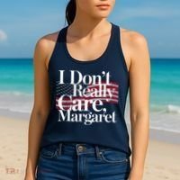 I DonT Really Care Margaret Minimalist Women's Tank Top thumb 2