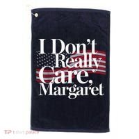 I DonT Really Care Margaret Minimalist Golf Towel thumb 0