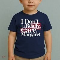 I DonT Really Care Margaret Minimalist Toddler T-Shirt thumb 2