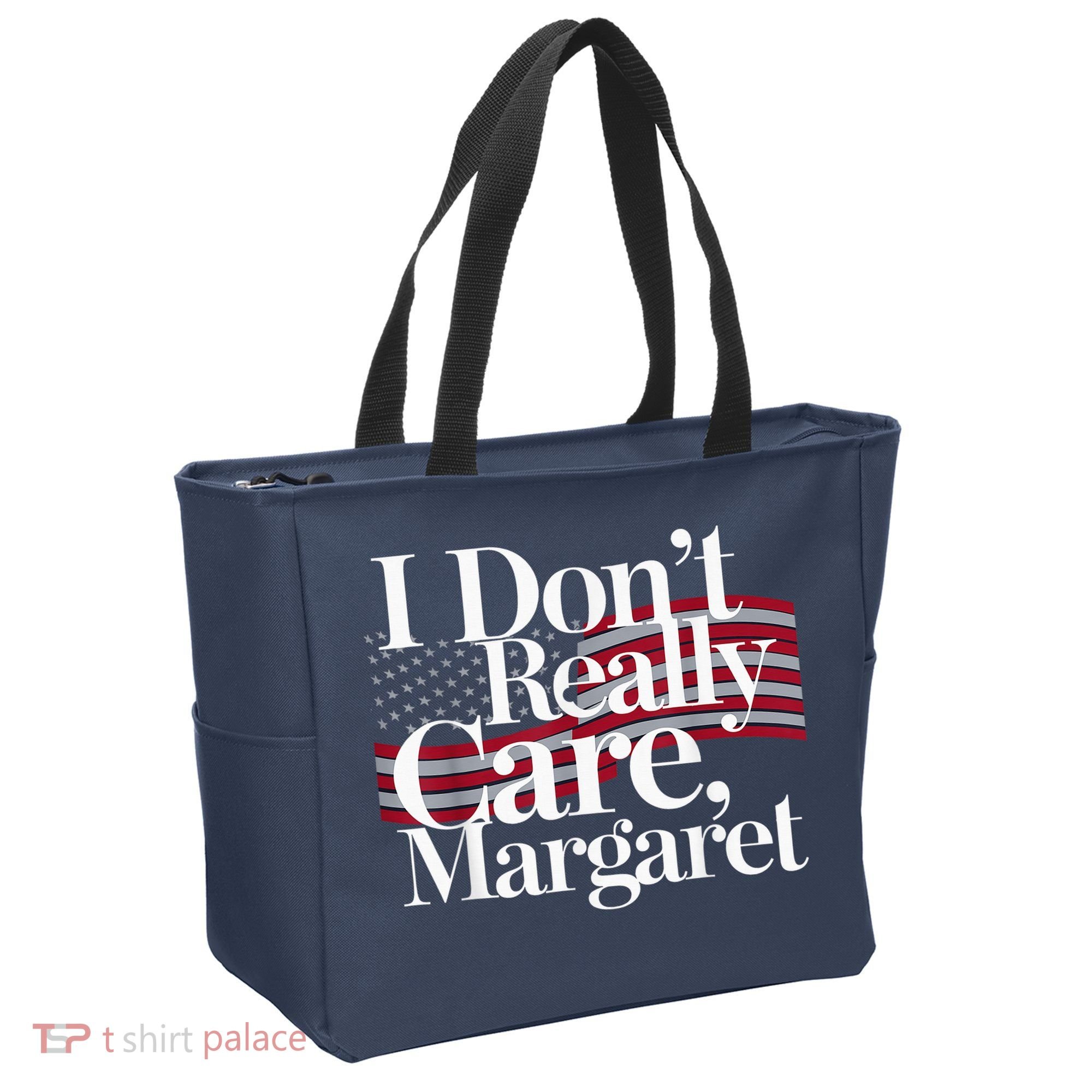 I DonT Really Care Margaret Minimalist Tote Bag