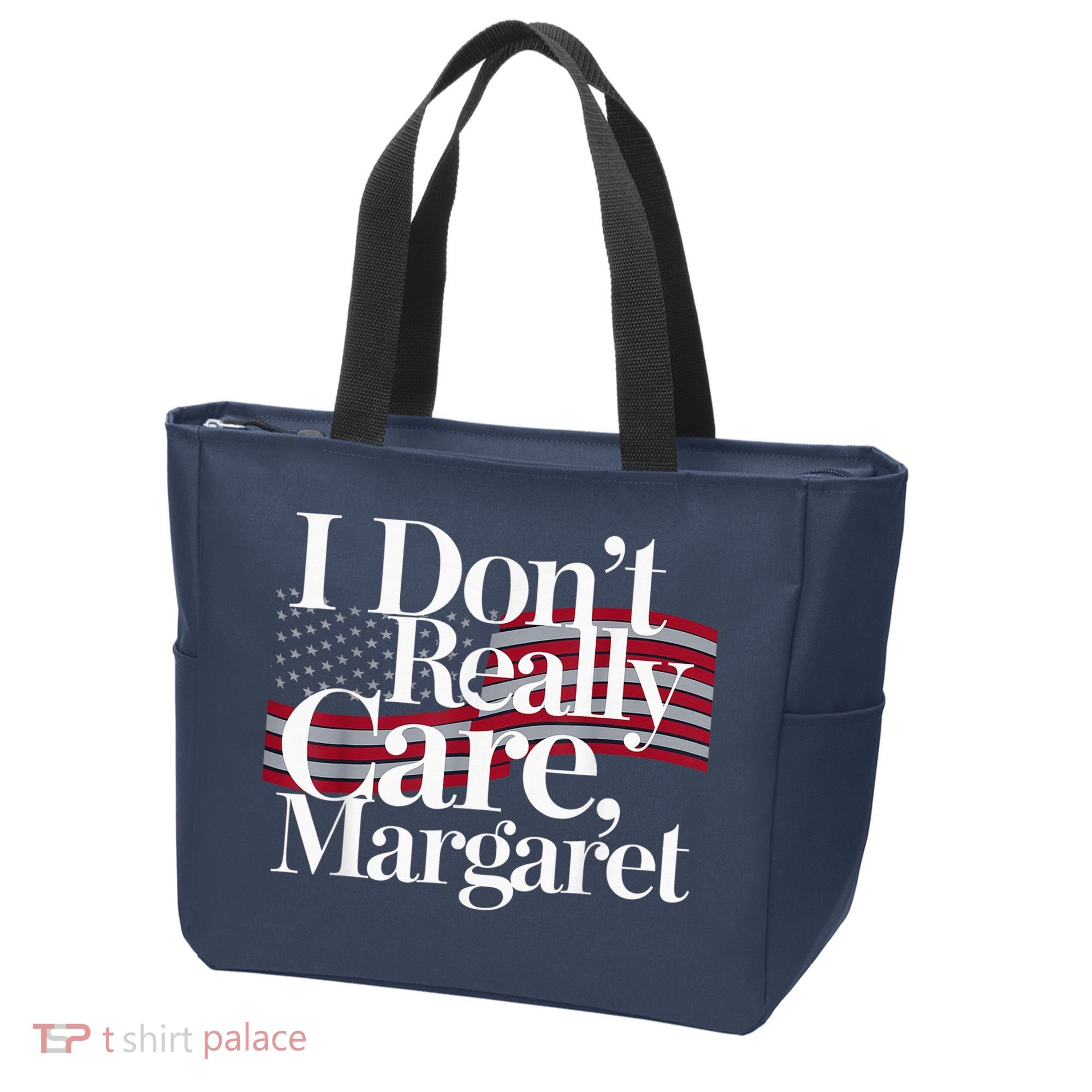I DonT Really Care Margaret Minimalist Tote Bag