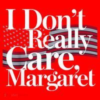 I DonT Really Care Margaret Minimalist Santa Hat thumb 1