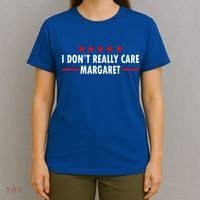 I Don’T Really Care Margaret Jd Vance Funny Minimalist T-Shirt thumb 4