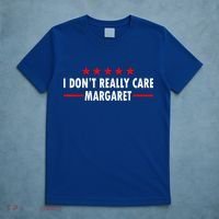 I Don’T Really Care Margaret Jd Vance Funny Minimalist T-Shirt thumb 5