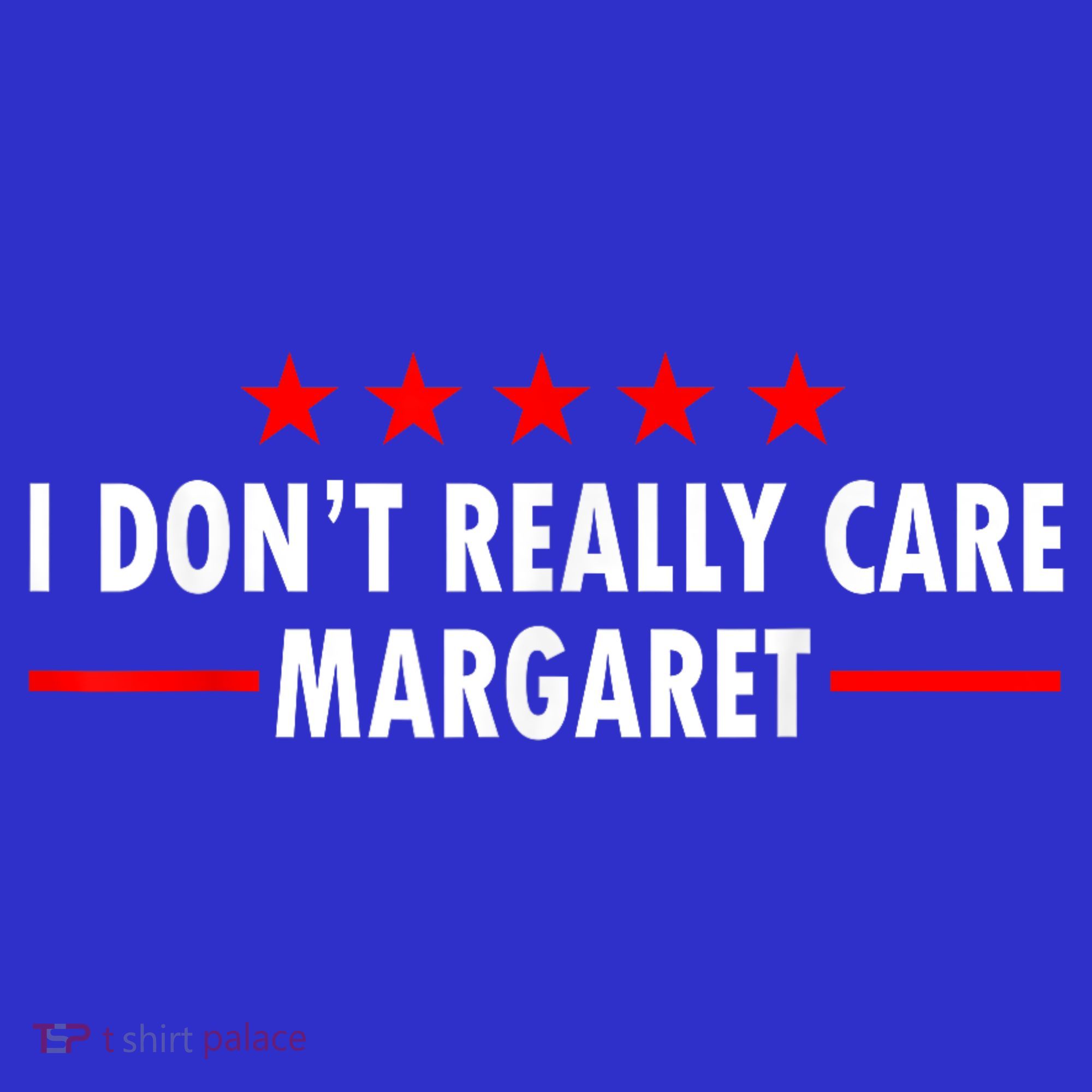 I Don’T Really Care Margaret Jd Vance Funny Minimalist Women's Tank Top