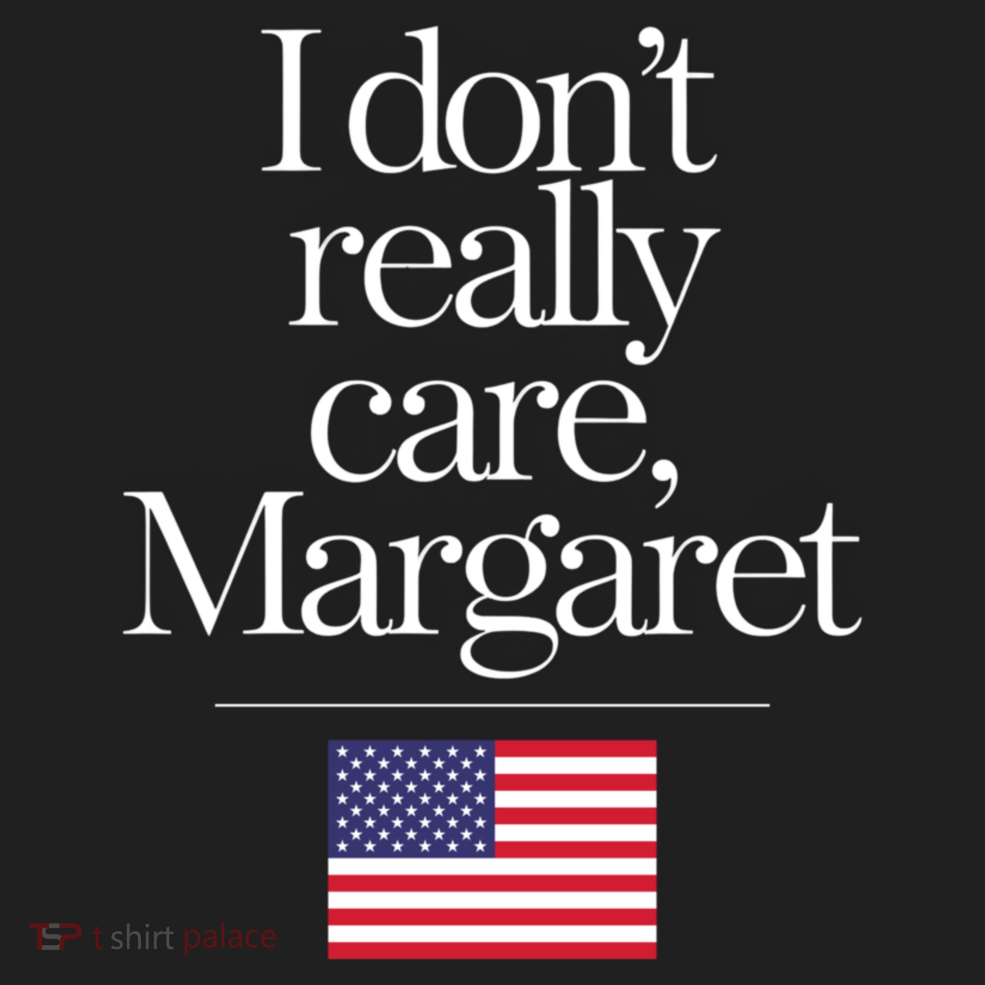 I DonT Really Care Margaret Funny Minimalist Jd Vance Long Sleeve Beanie