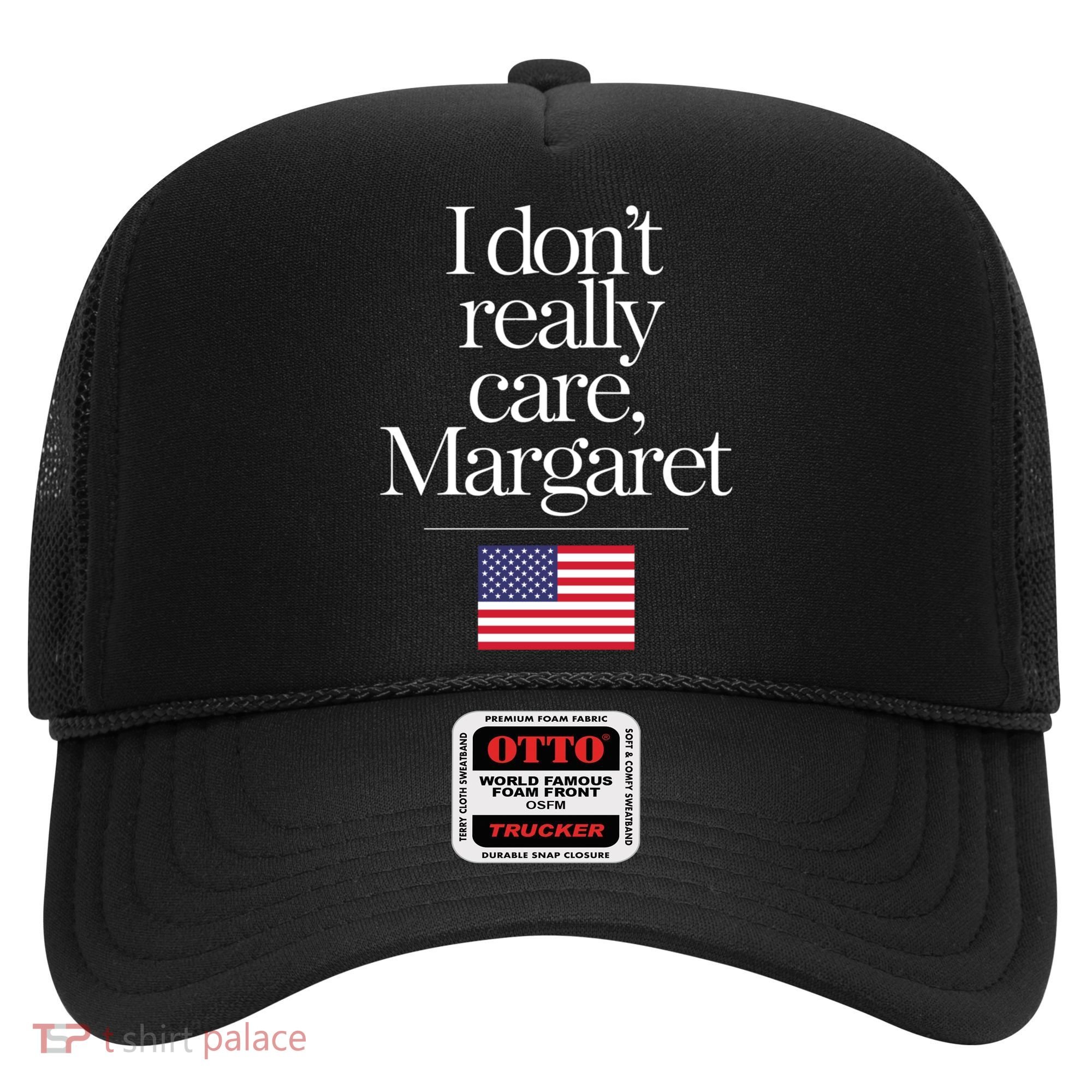 I DonT Really Care Margaret Funny Minimalist Jd Vance Long Sleeve Hat