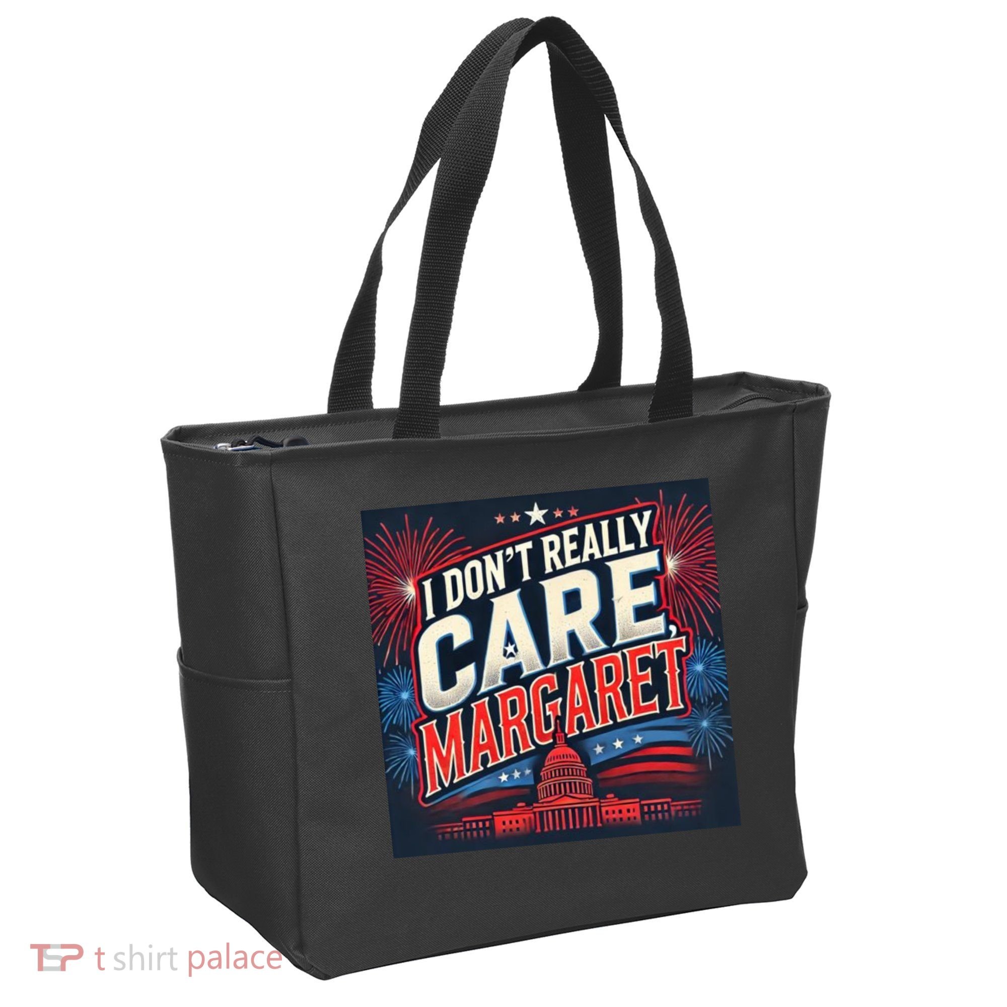 I Don’T Really Care Margaret Tote Bag