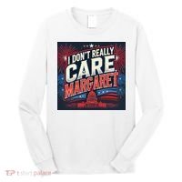 I Don’T Really Care Margaret Long Sleeve Shirt thumb 0