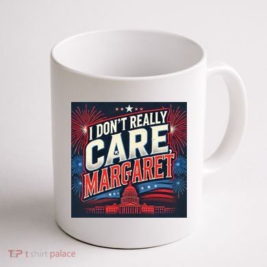 I Don’T Really Care Margaret Coffee Mug back