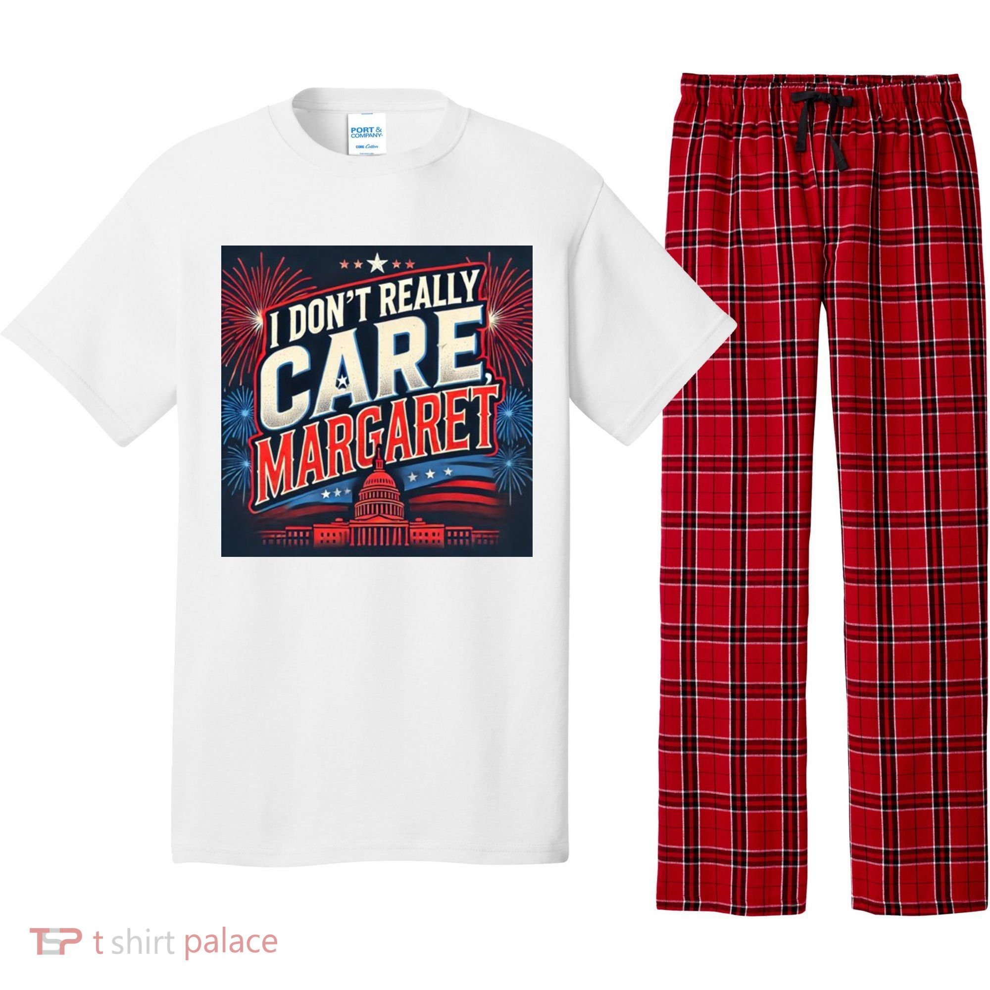 I Don’T Really Care Margaret Pajama Set
