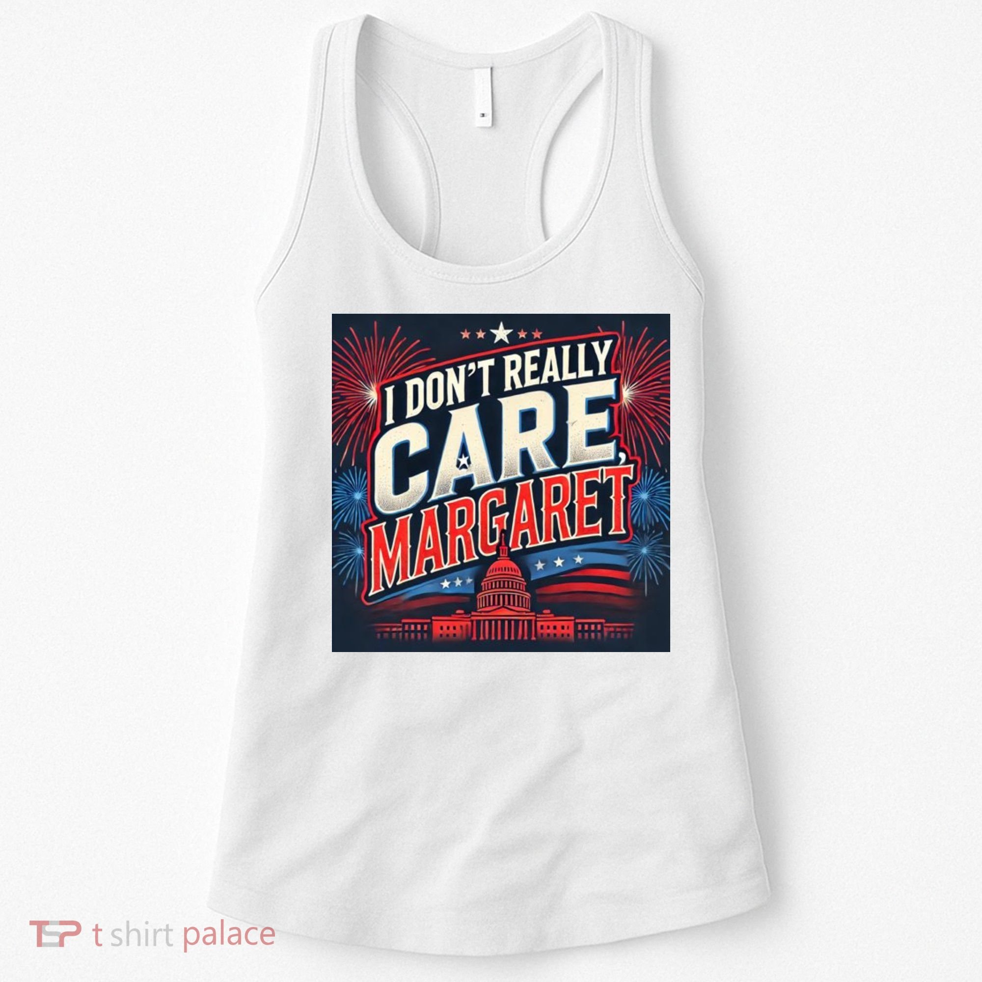 I Don’T Really Care Margaret Women's Tank Top