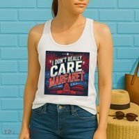 I Don’T Really Care Margaret Women's Tank Top thumb 2