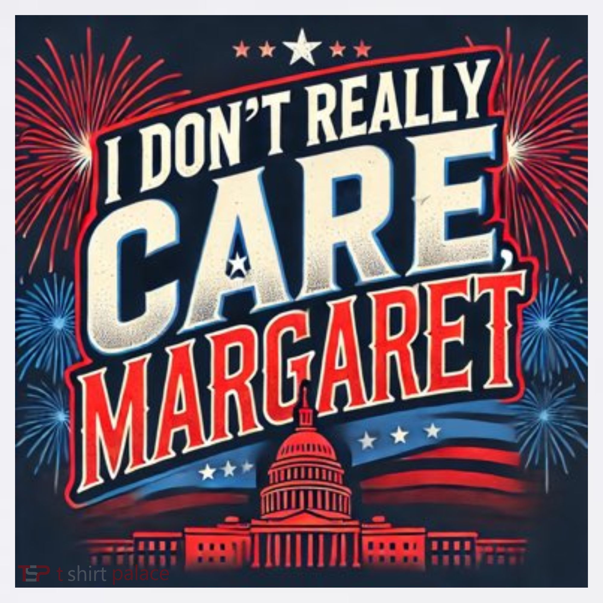 I Don’T Really Care Margaret Baby Bodysuit