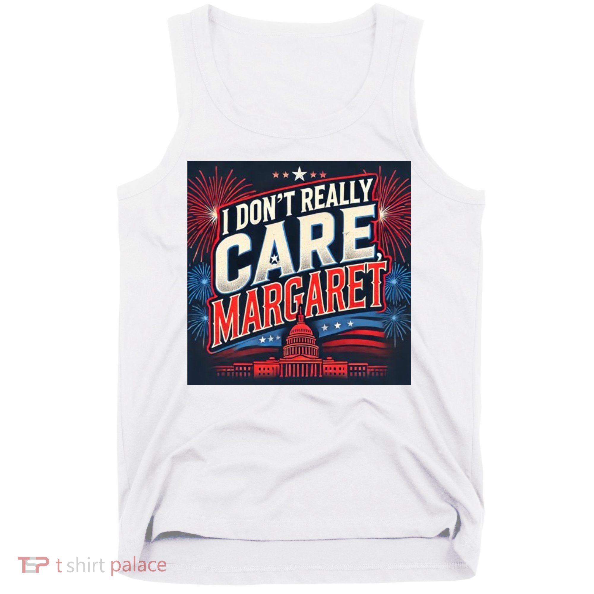 I Don’T Really Care Margaret Tank Top