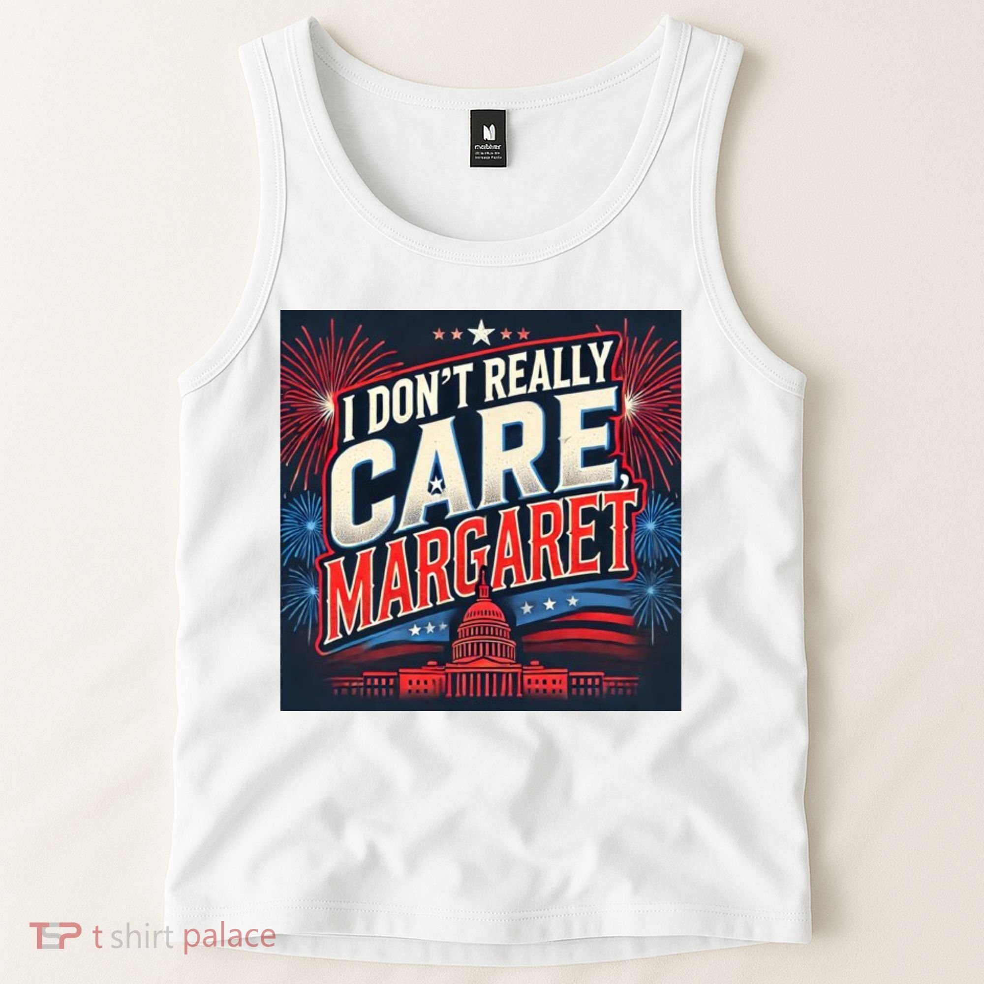 I Don’T Really Care Margaret Tank Top