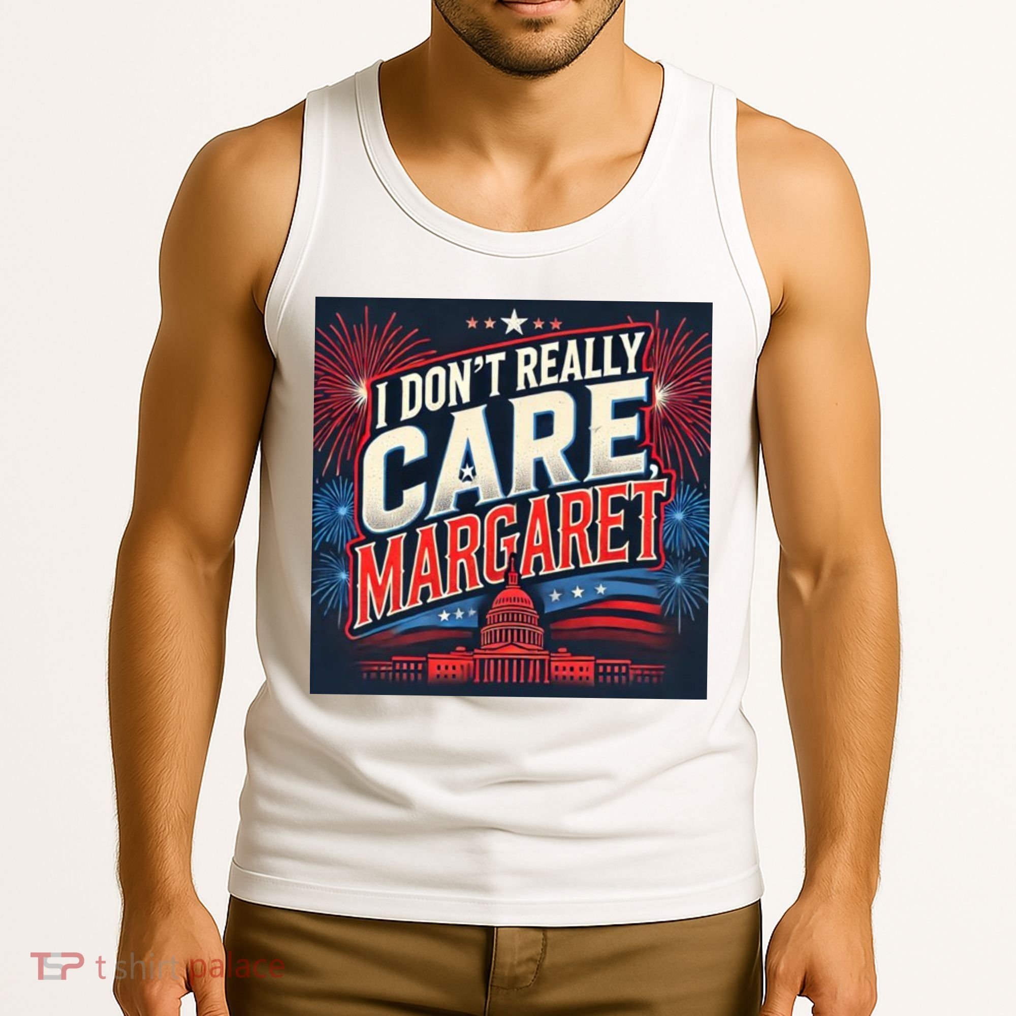 I Don’T Really Care Margaret Tank Top