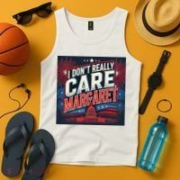 I Don’T Really Care Margaret Tank Top thumb 4