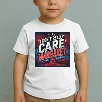 I Don’T Really Care Margaret Toddler T-Shirt thumb 2