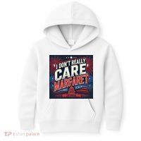 I Don’T Really Care Margaret Kids Hoodie thumb 0
