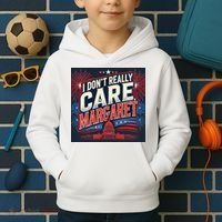 I Don’T Really Care Margaret Kids Hoodie thumb 2