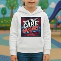 I Don’T Really Care Margaret Kids Hoodie thumb 3