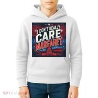 I Don’T Really Care Margaret Kids Hoodie thumb 4