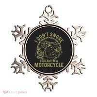 I Dont Snore I Dream Im A Motorcycle Funny Snoring Biker Ornament thumb 0