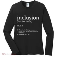 Inclusion Definition Southern Style Women's Long Sleeve Shirt thumb 0