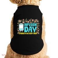 Infusion Day Spoonie Chronic Illness Awareness Support Gift Doggie Tank thumb 0