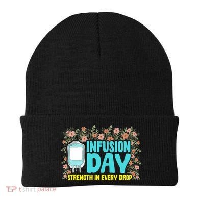 Infusion Day Spoonie Chronic Illness Awareness Support Gift Beanie