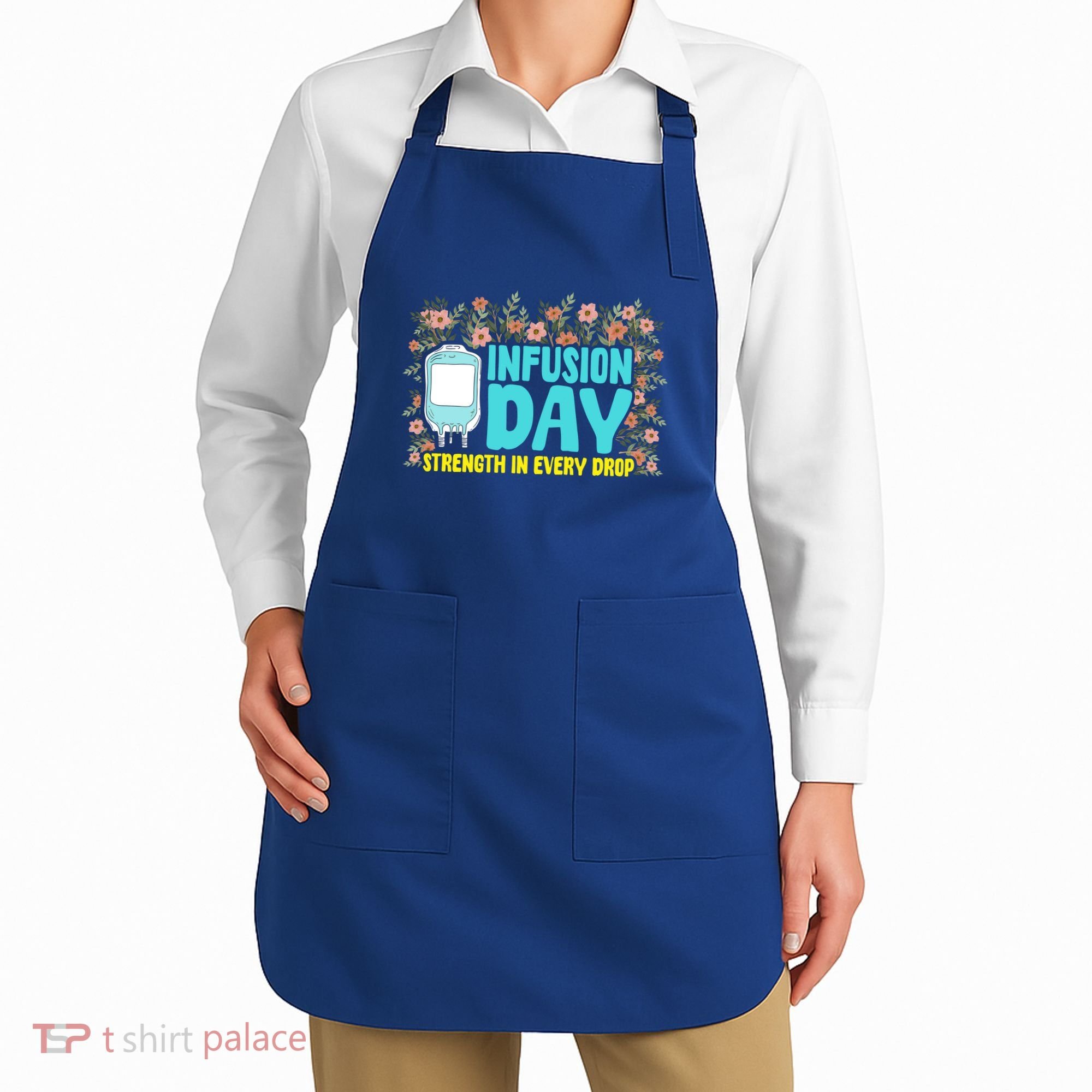 Infusion Day Spoonie Chronic Illness Awareness Support Gift Apron