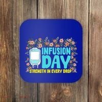Infusion Day Spoonie Chronic Illness Awareness Support Gift Coaster thumb 0