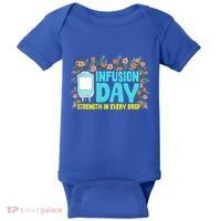 Infusion Day Spoonie Chronic Illness Awareness Support Gift Baby Bodysuit thumb 0