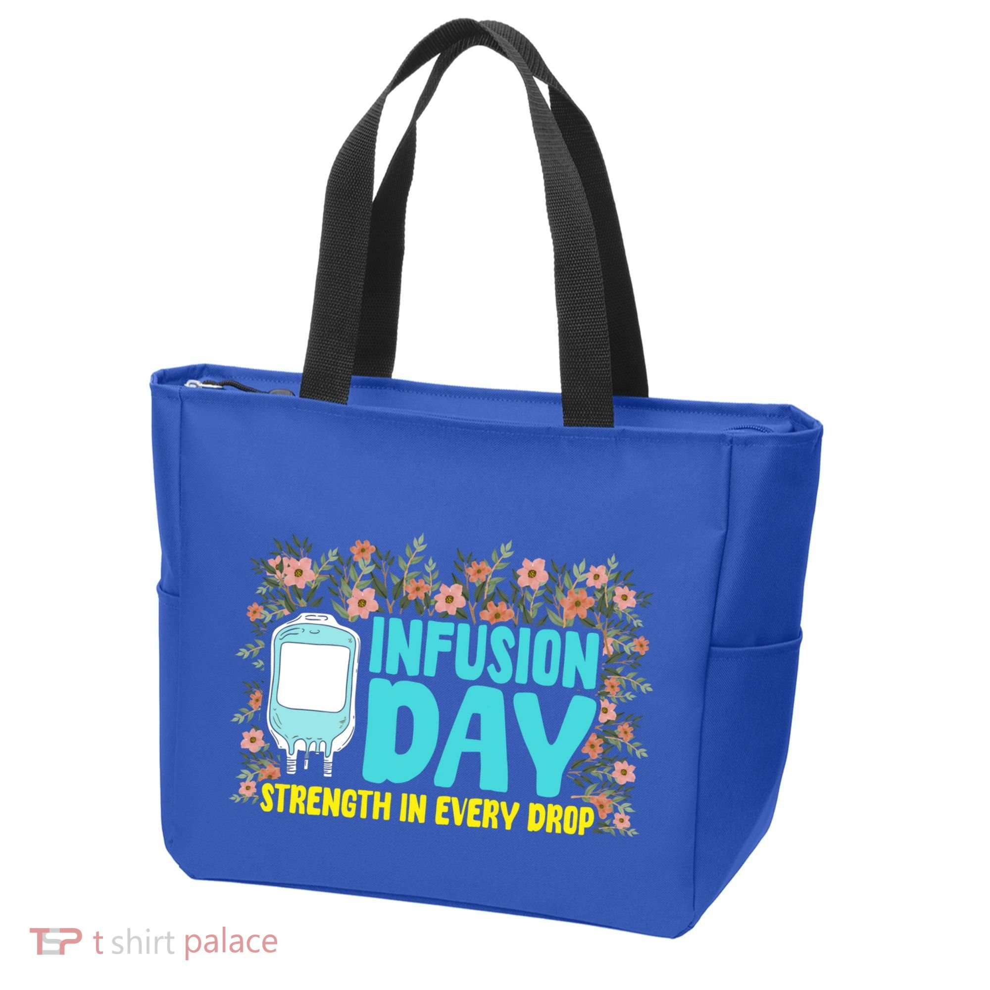 Infusion Day Spoonie Chronic Illness Awareness Support Gift Tote Bag
