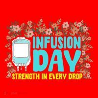 Infusion Day Spoonie Chronic Illness Awareness Support Gift Santa Hat thumb 1