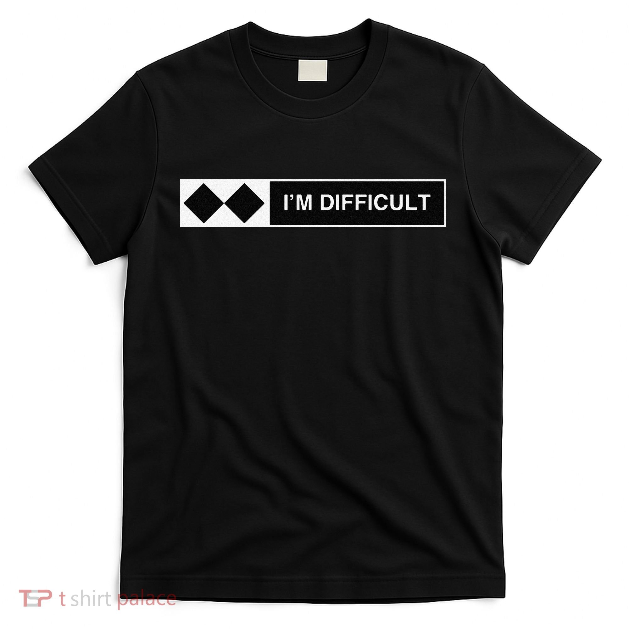 I'm Difficult Ski Snowboard Funny Snowboarding Winter Premium T-Shirt