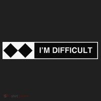 I'm Difficult Ski Snowboard Funny Snowboarding Winter Premium Port Authority Basic Backpack thumb 2
