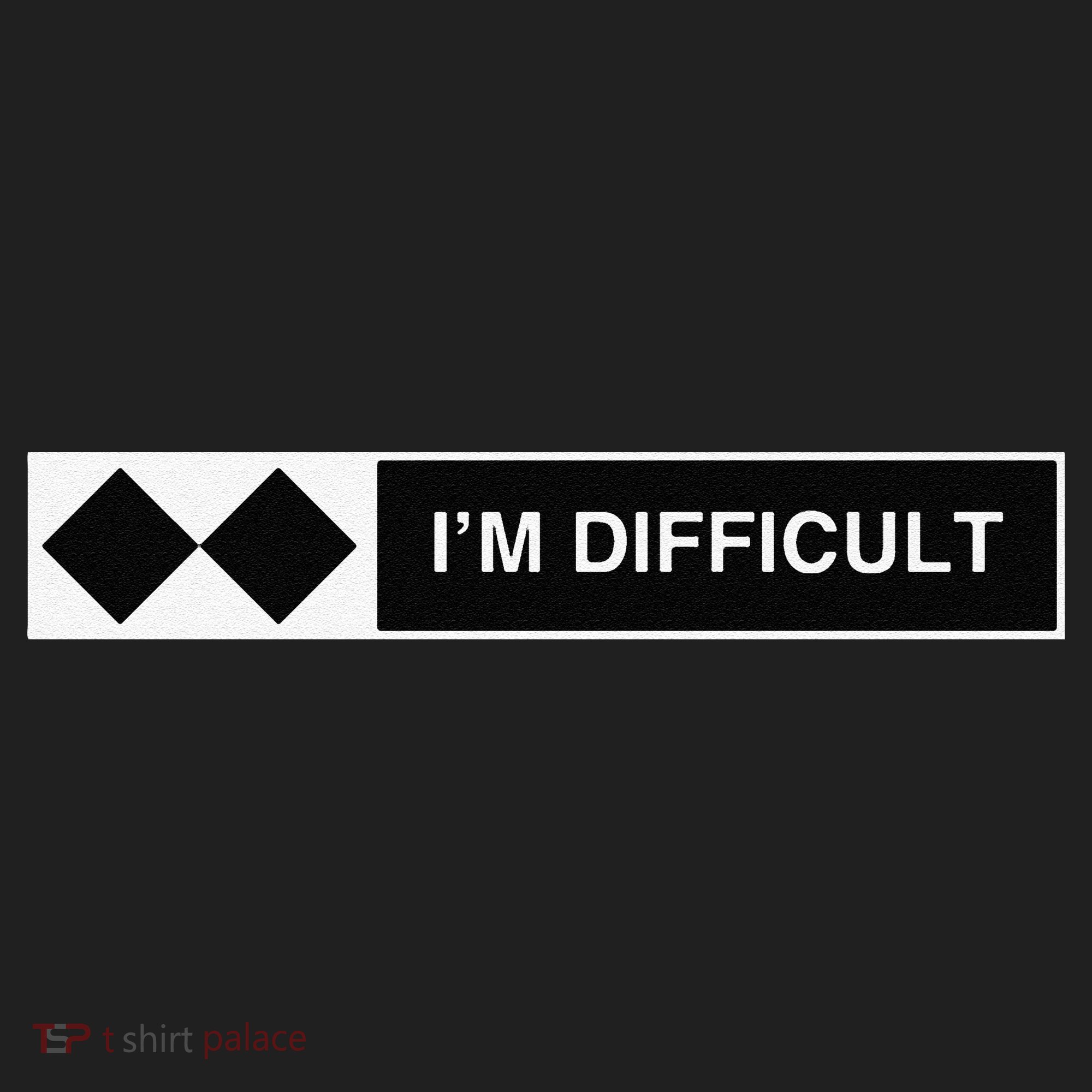 I'm Difficult Ski Snowboard Funny Snowboarding Winter Premium Port Authority Basic Backpack