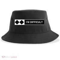 I'm Difficult Ski Snowboard Funny Snowboarding Winter Premium Sustainable Bucket Hat thumb 0