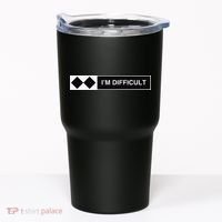 I'm Difficult Ski Snowboard Funny Snowboarding Winter Premium Tumbler thumb 0