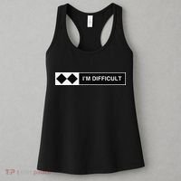 I'm Difficult Ski Snowboard Funny Snowboarding Winter Premium Women's Tank Top thumb 3