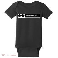 I'm Difficult Ski Snowboard Funny Snowboarding Winter Premium Baby Bodysuit thumb 0