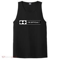 I'm Difficult Ski Snowboard Funny Snowboarding Winter Premium PosiCharge Competitor Tank thumb 0