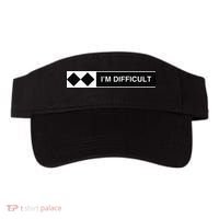 I'm Difficult Ski Snowboard Funny Snowboarding Winter Premium Visor thumb 0