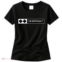 I'm Difficult Ski Snowboard Funny Snowboarding Winter Premium Women's T-Shirt thumb 0