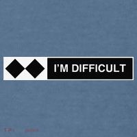 I'm Difficult Ski Snowboard Funny Snowboarding Winter Premium Garment-Dyed Sweatshirt thumb 2