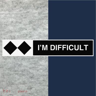 I'm Difficult Ski Snowboard Funny Snowboarding Winter Premium Kids Colorblock Raglan Jersey
